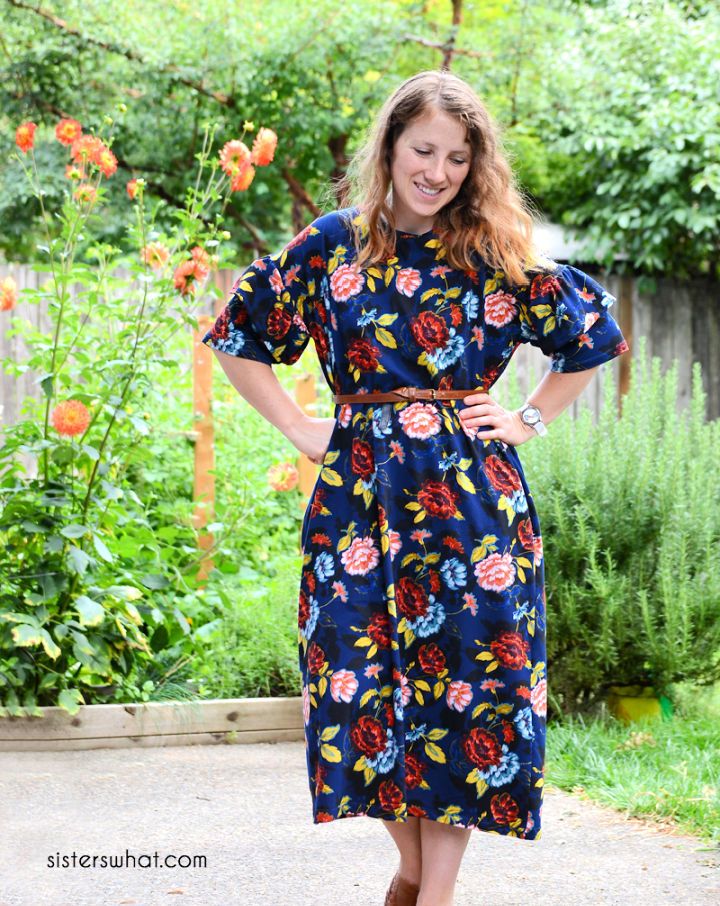 Poppy Balloon-Sleeved Maxi Dress Sewing Pattern by Dressmaking Amóre –  DressmakingAmore