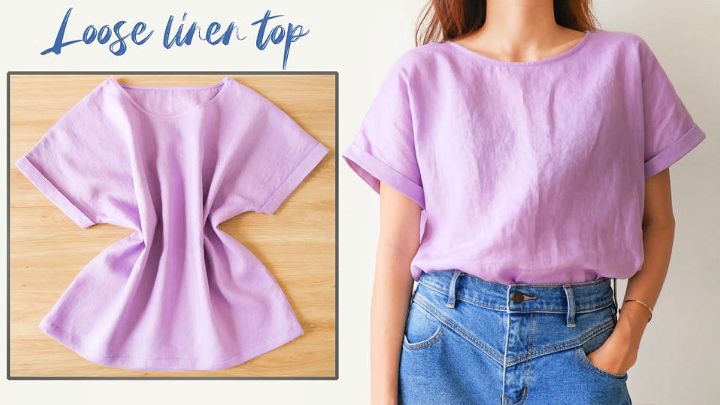 How To Make A Loose Linen Top