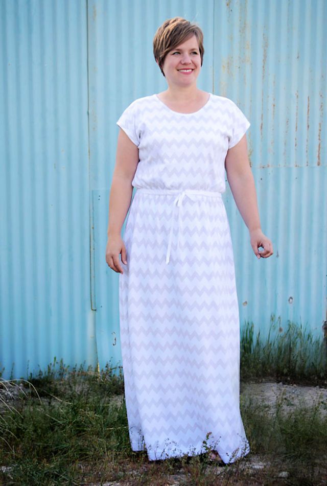 How To Sew A Maxi Dress Without A Pattern