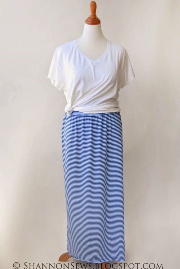 How To Sew A Maxi Skirt For Summer