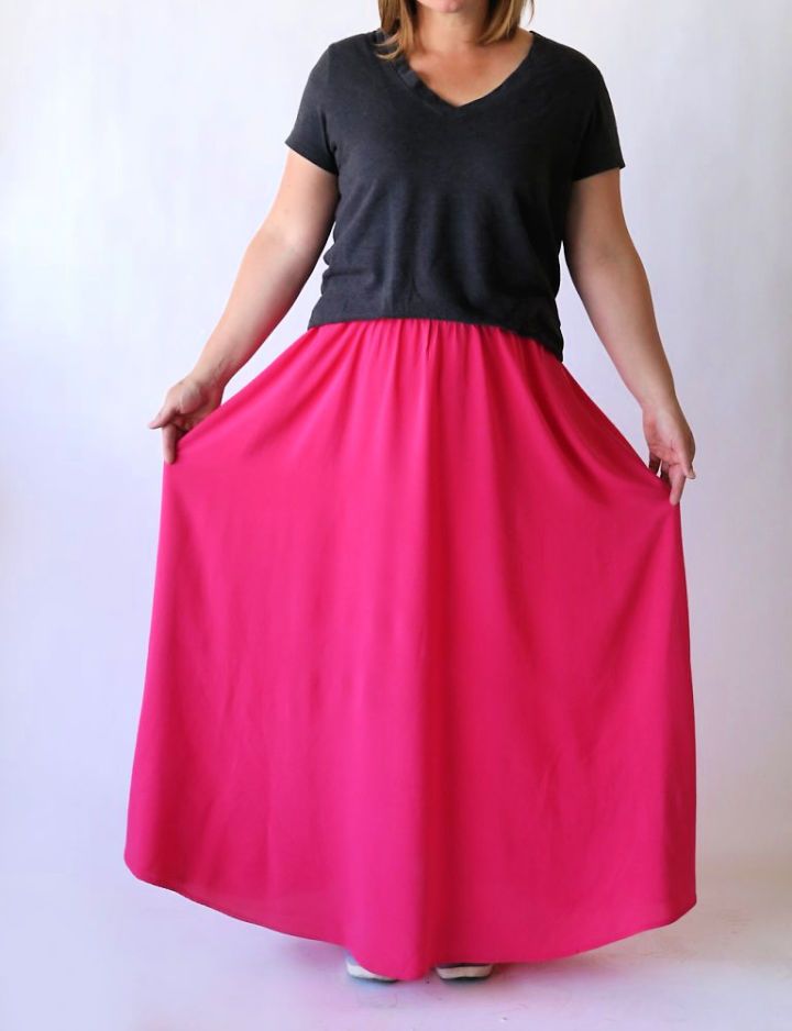 How To Sew Flowy Skirt