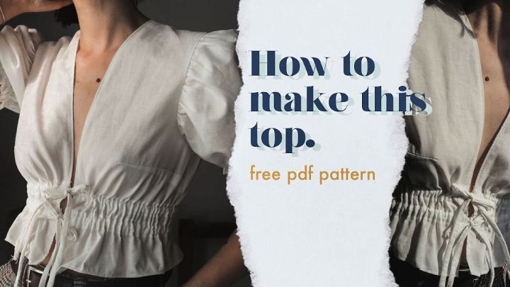 Make Your Own Front Tie Top
