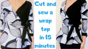 20 Free Wrap Top Patterns - Wrap Shirt Pattern