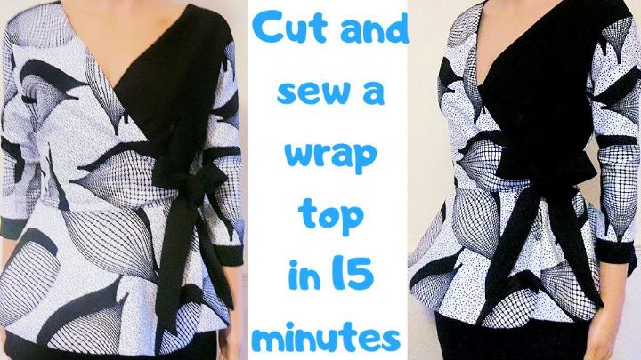 Easy Wrap Top Pattern for Beginners