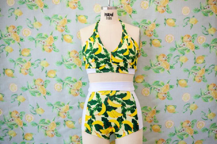 The Cordia High waisted Swimsuit Pattern
