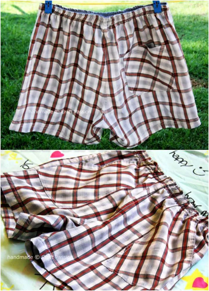 Unisex Boxer Shorts Sewing Pattern