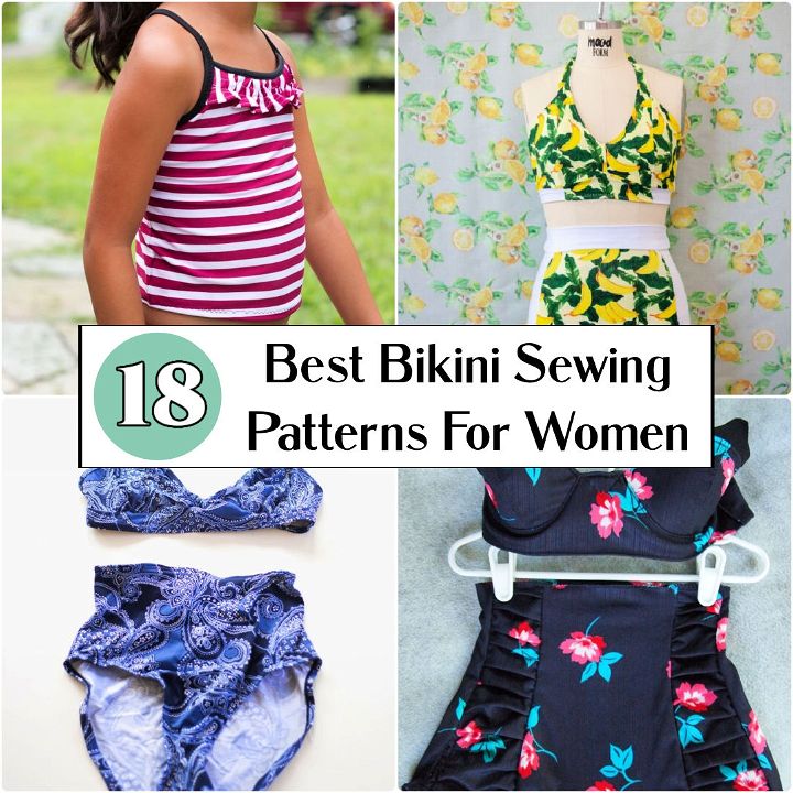 15 free swimsuit sewing patterns for everyone in the family