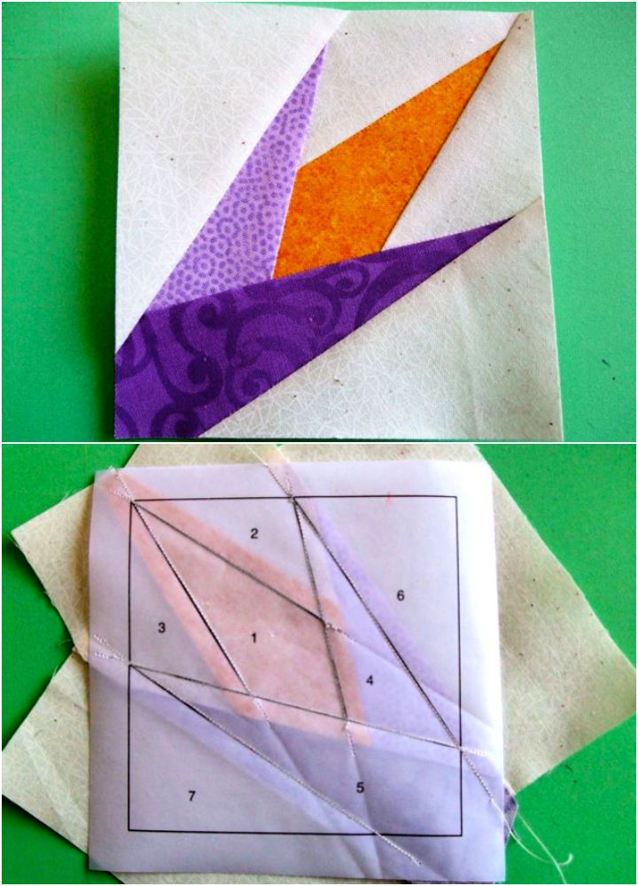 Easy Paper Piecing Block Pattern by Carol Doak