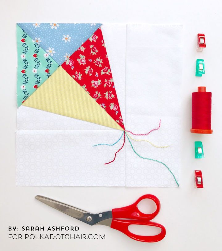 Free Kite Paper Piecing Pattern