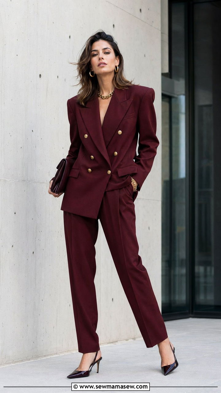 1980s Power Suit Outfit - 35 Retro outfit ideas