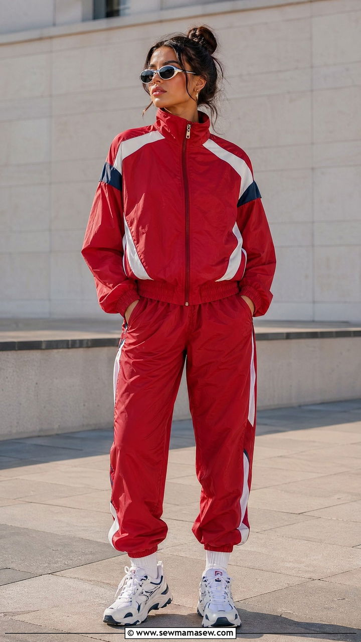 90s Matching Tracksuit Outfit - 40 90s outfits
