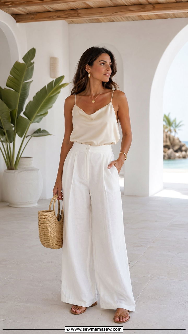All White Summer Outfit - 35 Summer style ideas