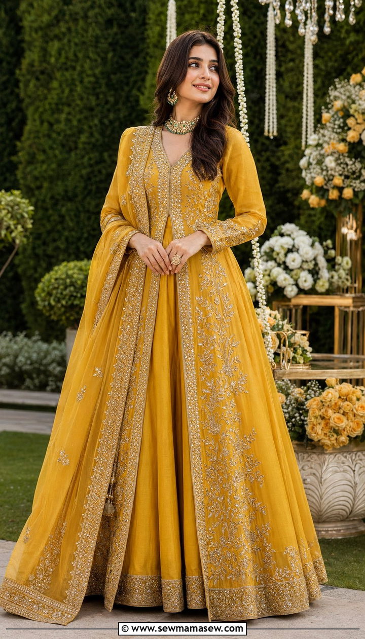 Anarkali Suit for Sangeet Function - 35 Sangeet outfit ideas