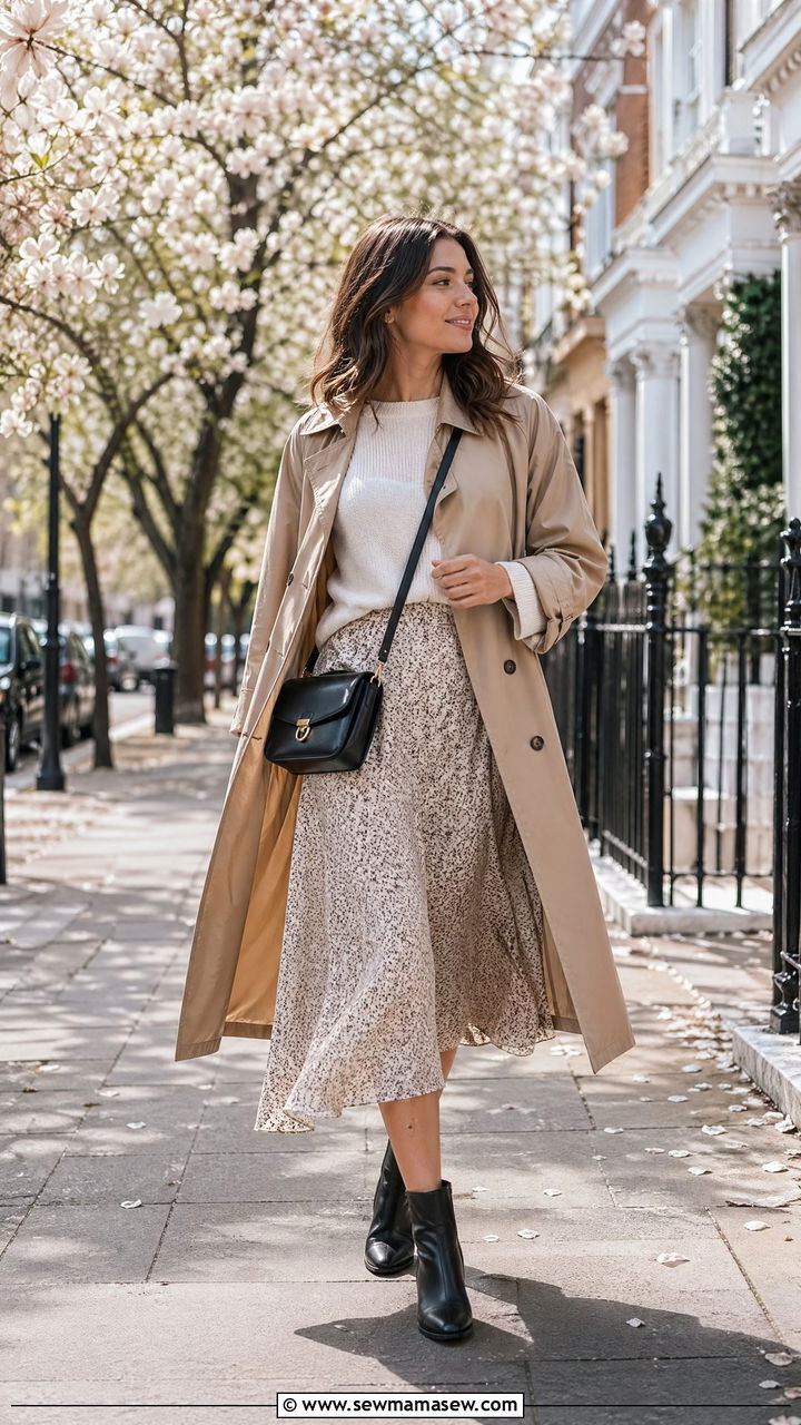 Ankle Boots Outfit - 35 Spring wardrobe staples