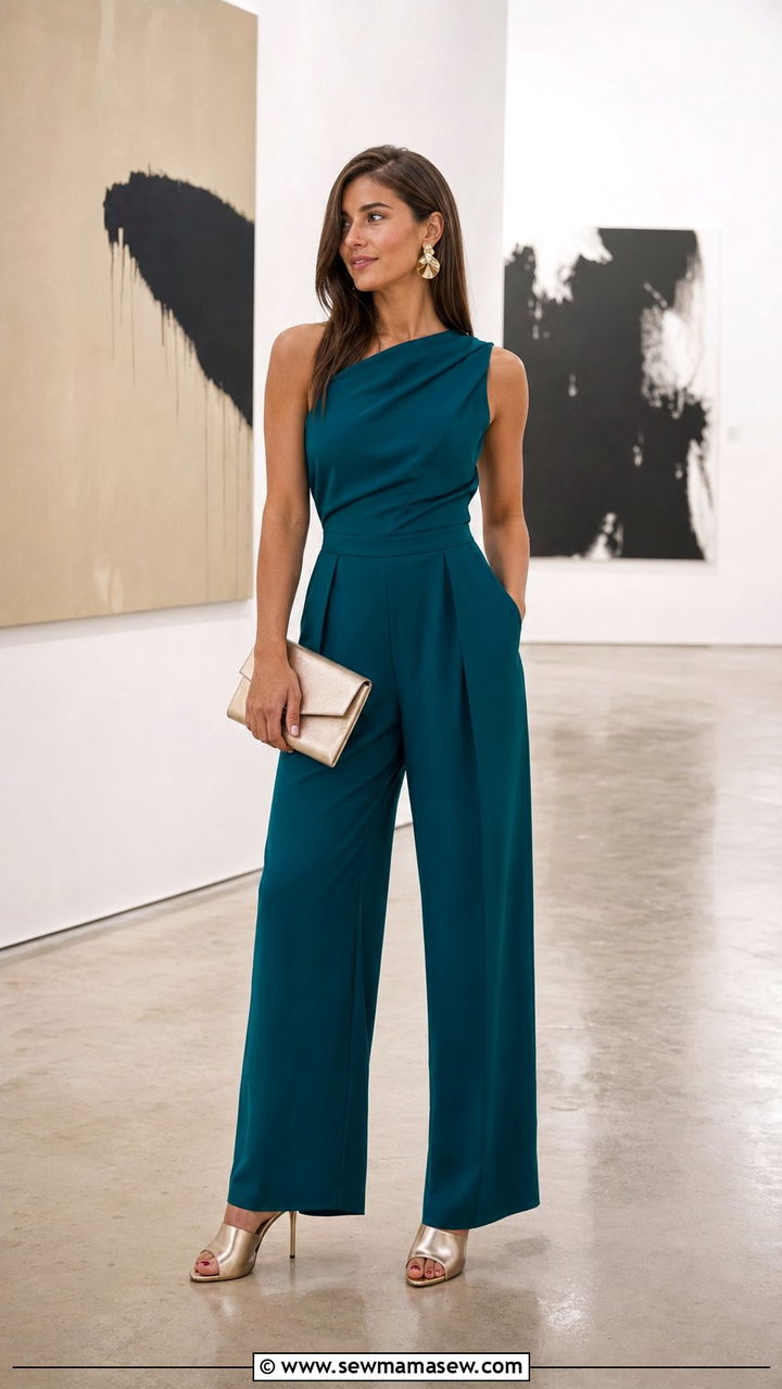Asymmetric Jumpsuit Wedding Guest - 30 Wedding guest outfits with jumpsuit