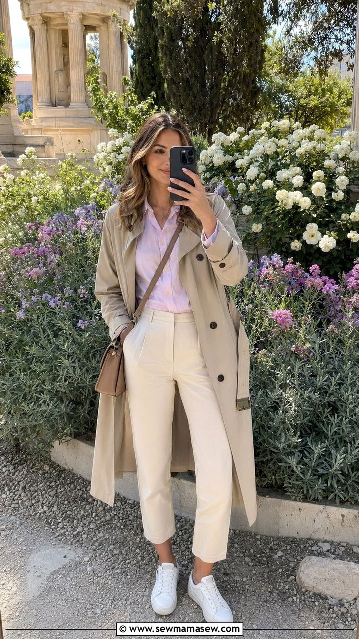 Athens Spring Layering Outfit - 30 Athens outfit ideas