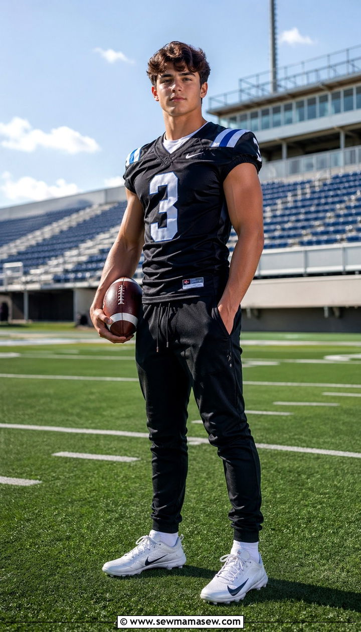 Athletic wear outfit senior pictures guys - 30 Senior portrait outfit ideas guys