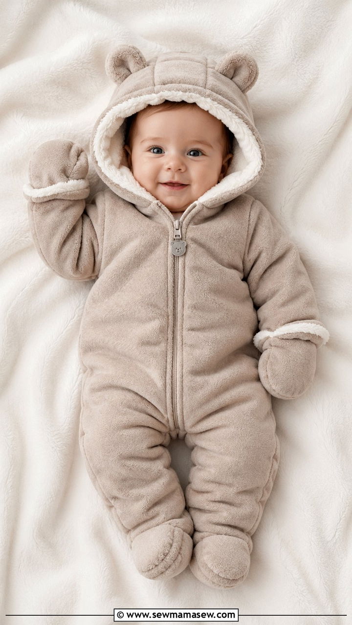 Baby boy bear snowsuit outfit - 30 Baby boy outfit ideas