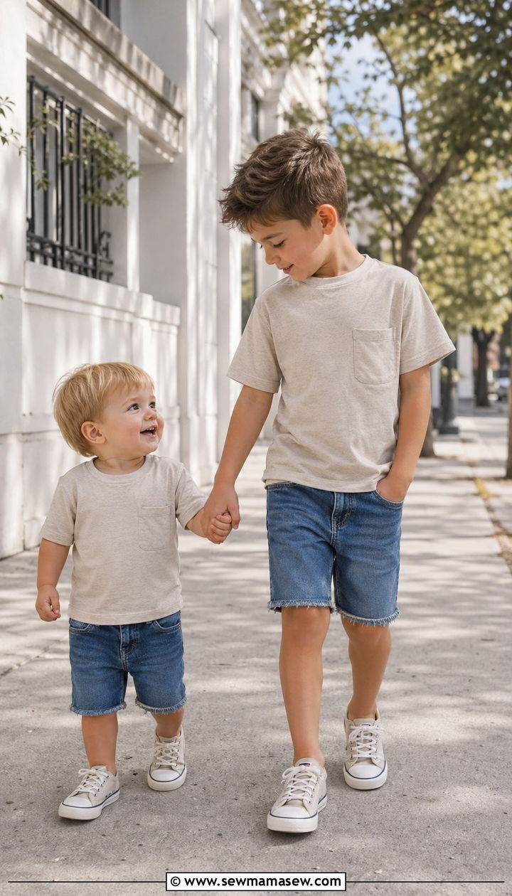 Baby boy matching sibling outfit - 30 Baby boy outfit ideas