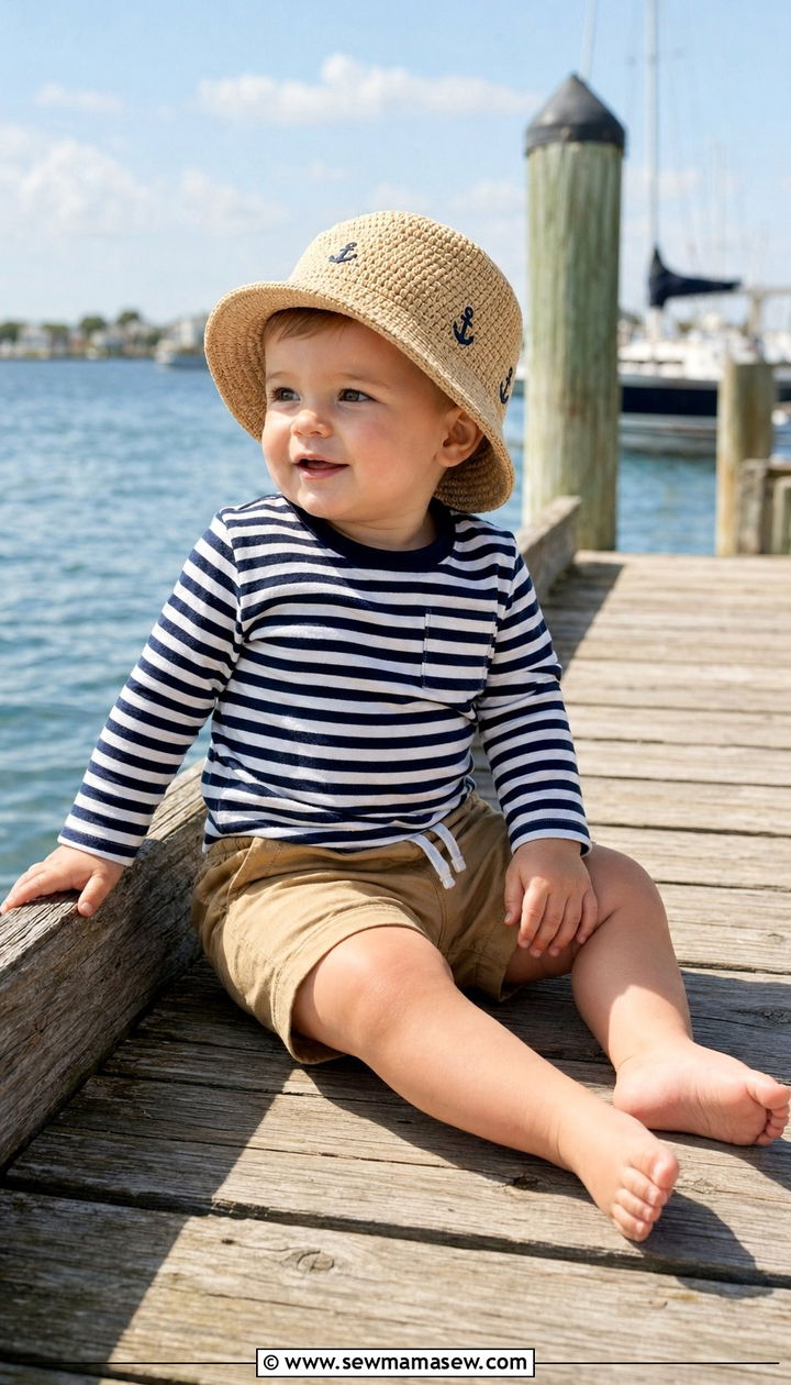 Baby boy nautical outfit - 30 Baby boy outfit ideas