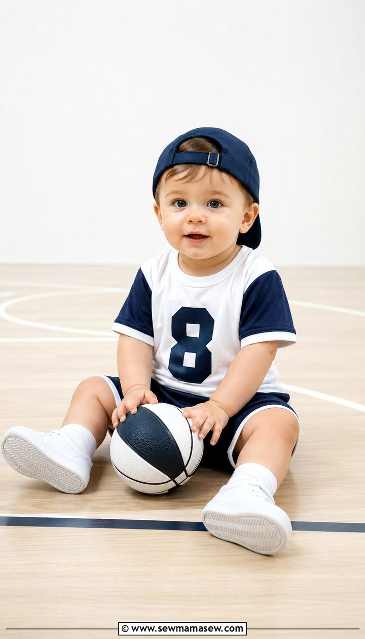 Baby boy sports themed outfit - 30 Baby boy outfit ideas