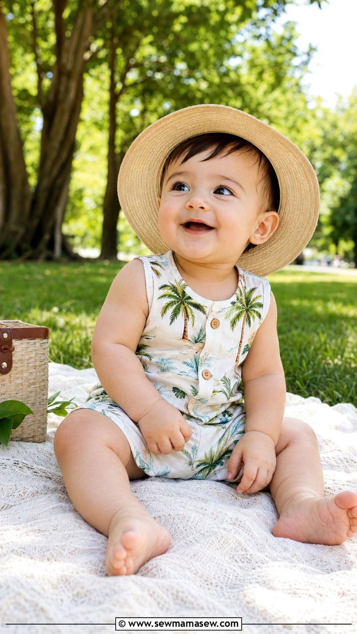 Baby boy summer romper outfit - 30 Baby boy outfit ideas