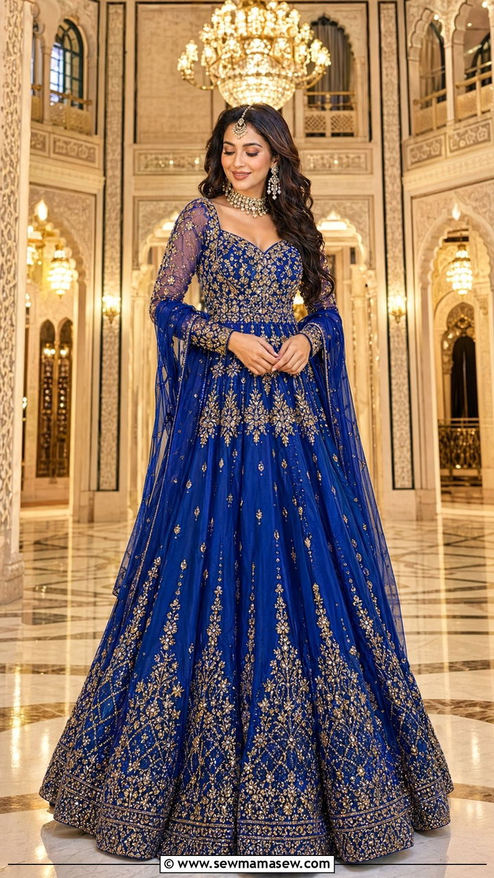 Ball Gown for Sangeet Night - 35 Sangeet outfit ideas