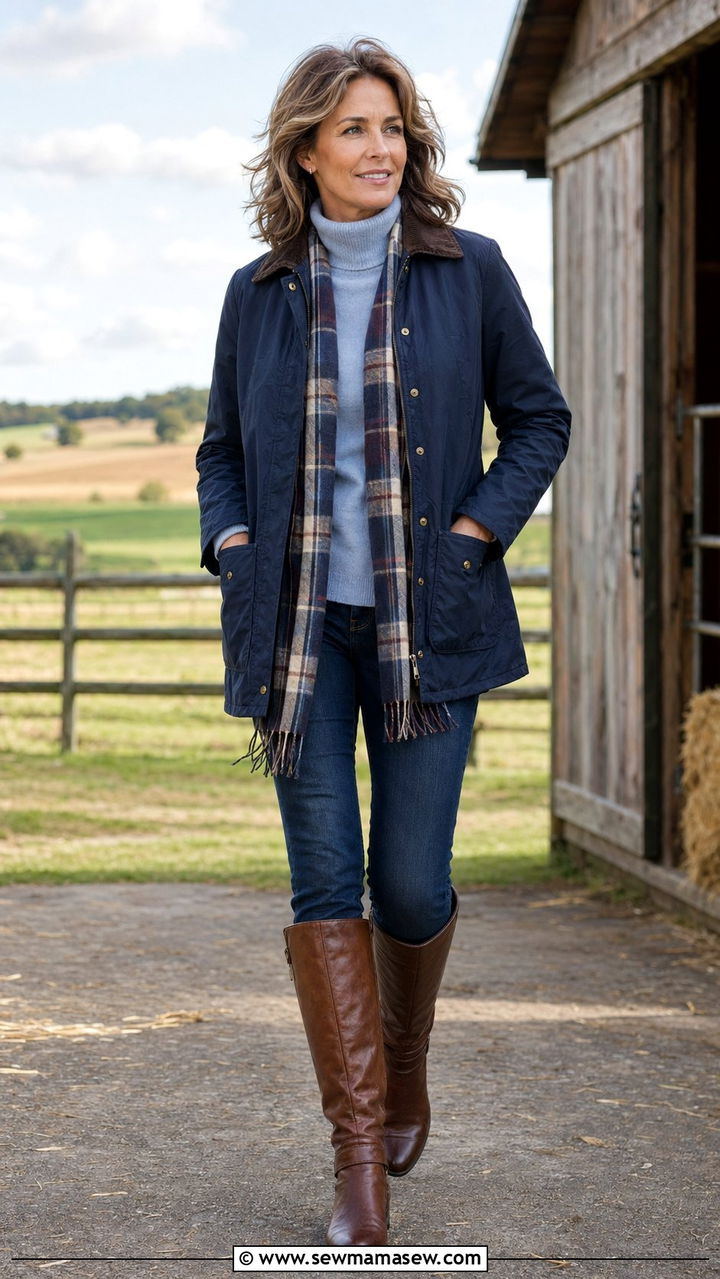 Barn Jacket Outfit Over 40 - 30 Best jackets for women over 40