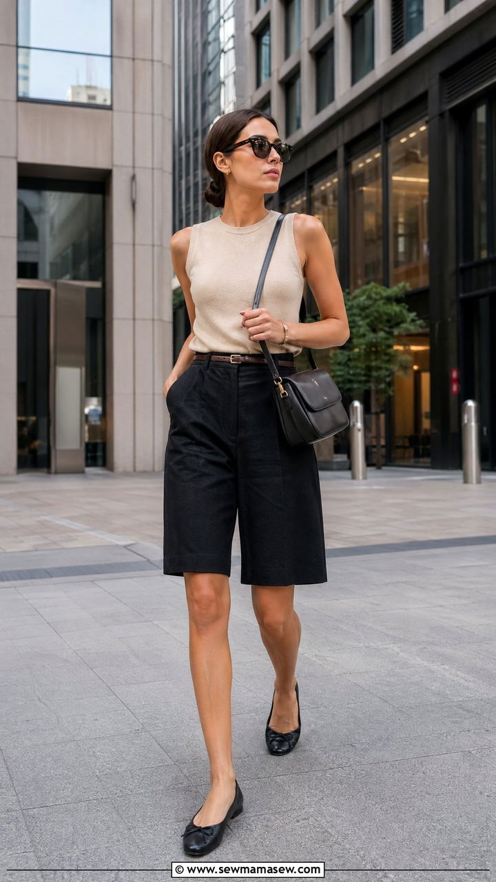 Bermuda Shorts Outfit New York Summer - 35 Summer New York outfit ideas