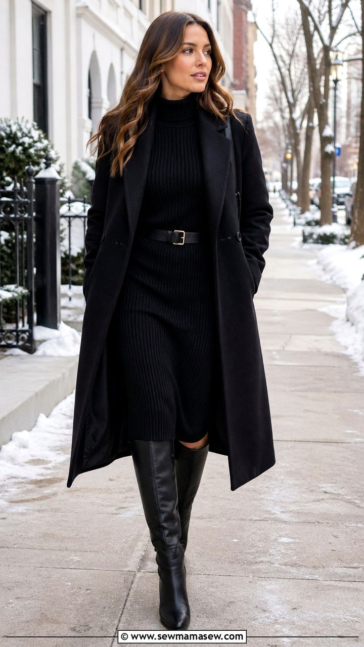 Black Cargo Pants with Crop Top Outfit - 40 All black outfit ideas