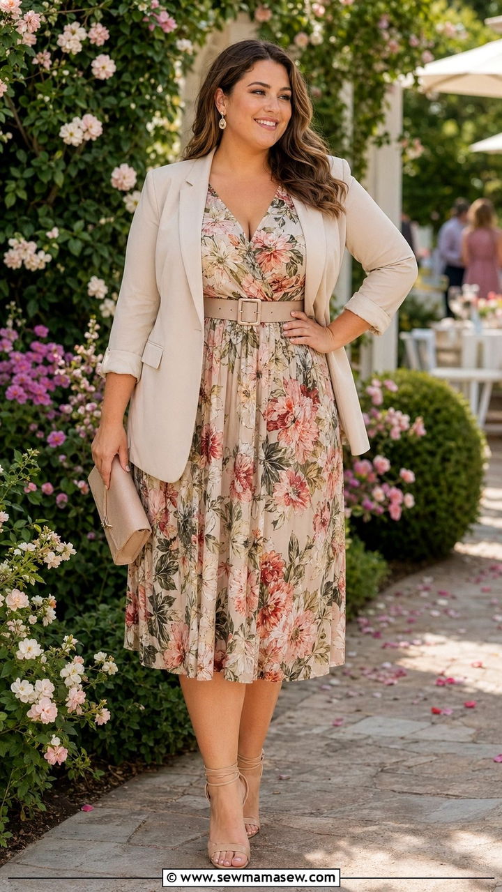 Blazer With Midi Dress - 30 Best blazers for plus size