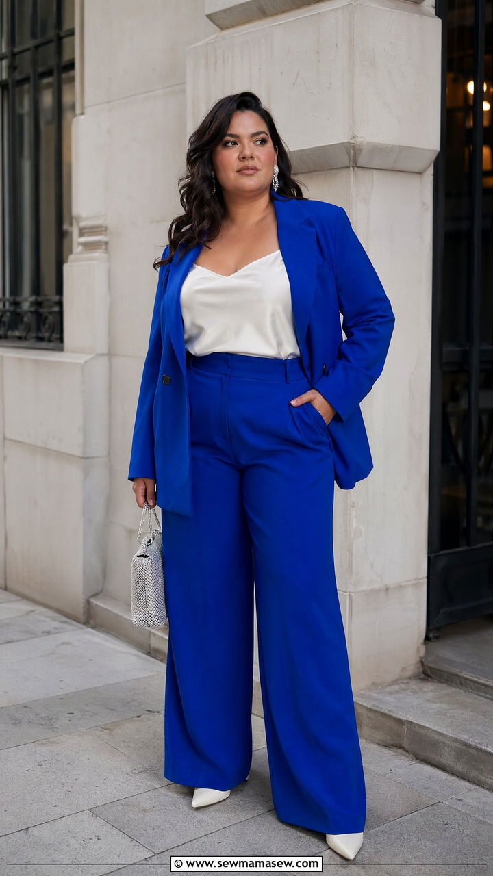 Blazer and Trousers Wedding Guest - 35 Wedding guest outfits plus size
