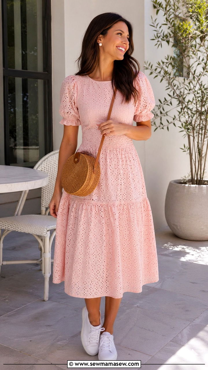 Blush Brunch Outfit - 40 All blush outfit ideas
