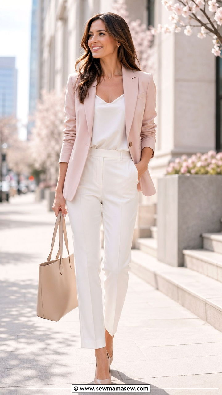 Blush Maxi Dress Outfit - 40 All blush outfit ideas