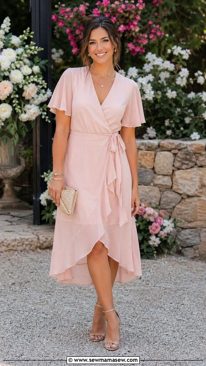 Blush Pantsuit Outfit - 40 All blush outfit ideas