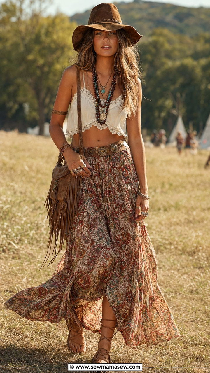 Boho Skirt Outfit Tall Women - 30 Best skirts for tall women