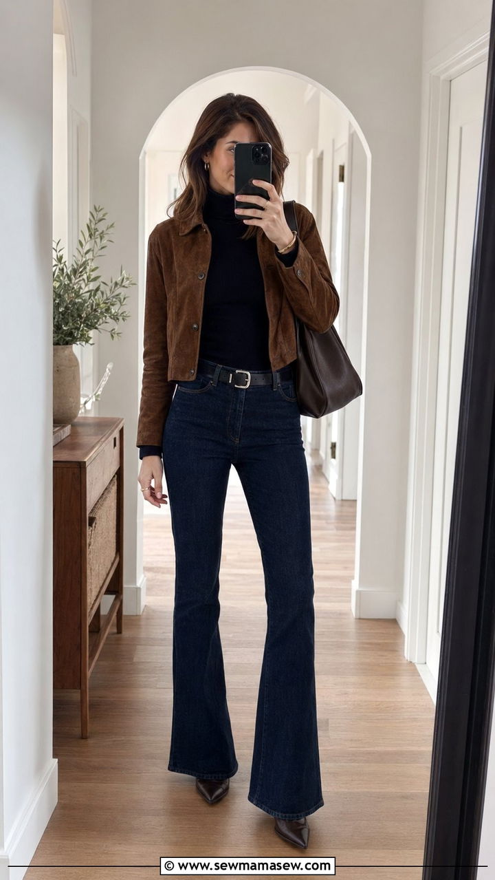 Bootcut Jeans With Heeled Boots - 30 Best jeans for tall women