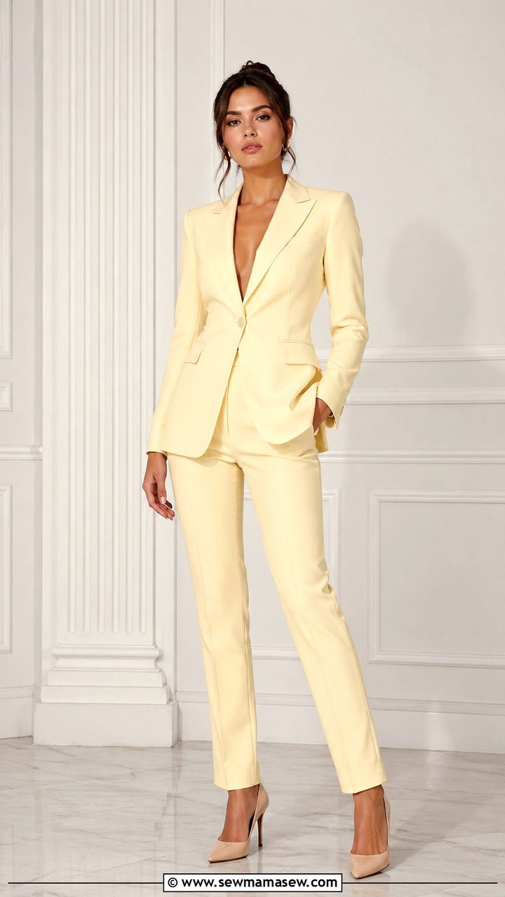 Butter Yellow Cargo Pants With White Tank Top - 40 All butter yellow outfit ideas