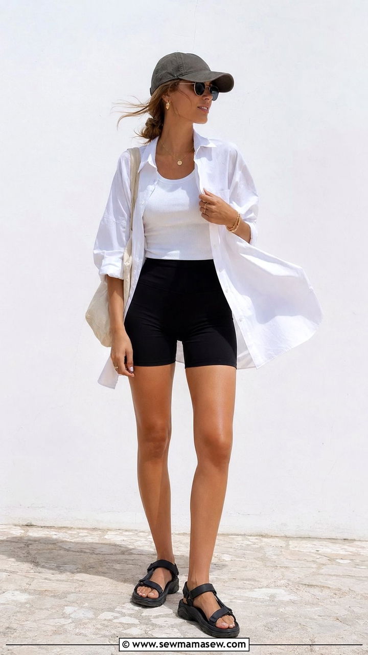 Button down shirt outfit for a windy day - 30 windy day outfits casual