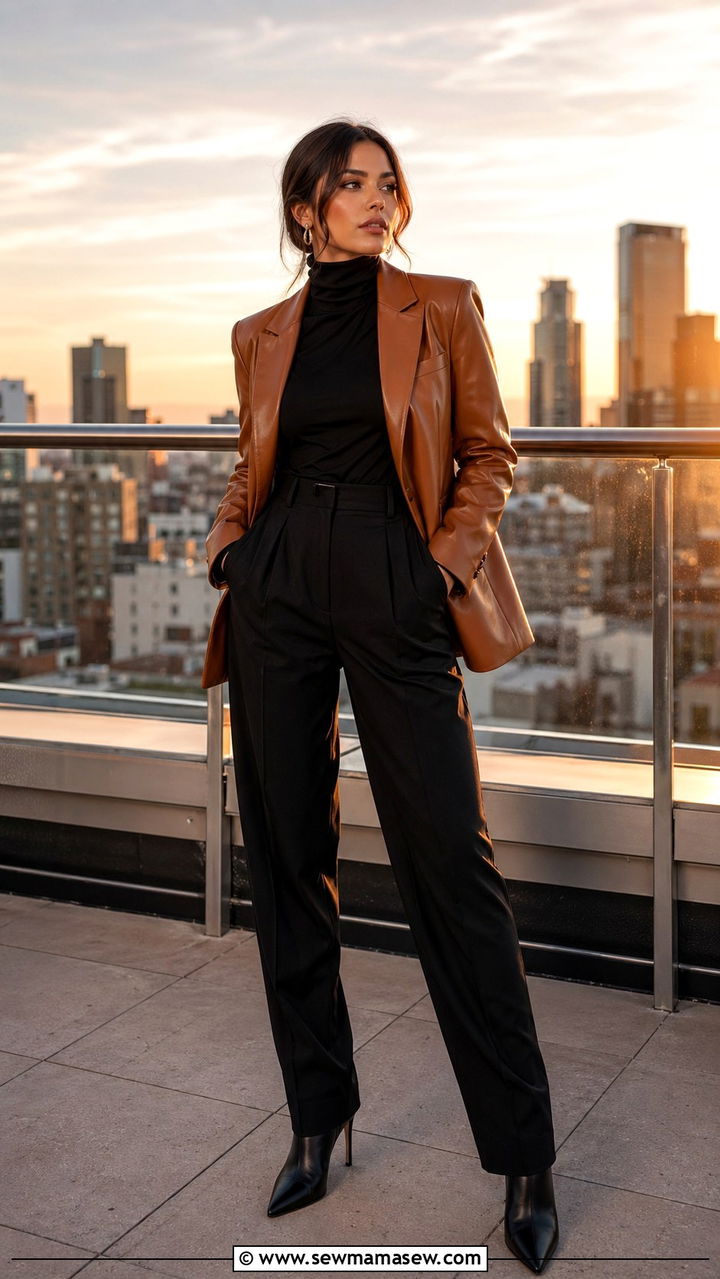 Caramel Cable Knit Sweater With White Jeans And Ankle Boots - 40 All caramel outfit ideas