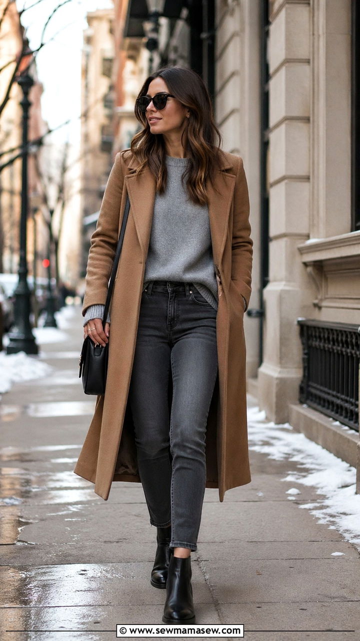 Caramel Puffer Vest With Long Sleeve Tee And Leggings - 40 All caramel outfit ideas