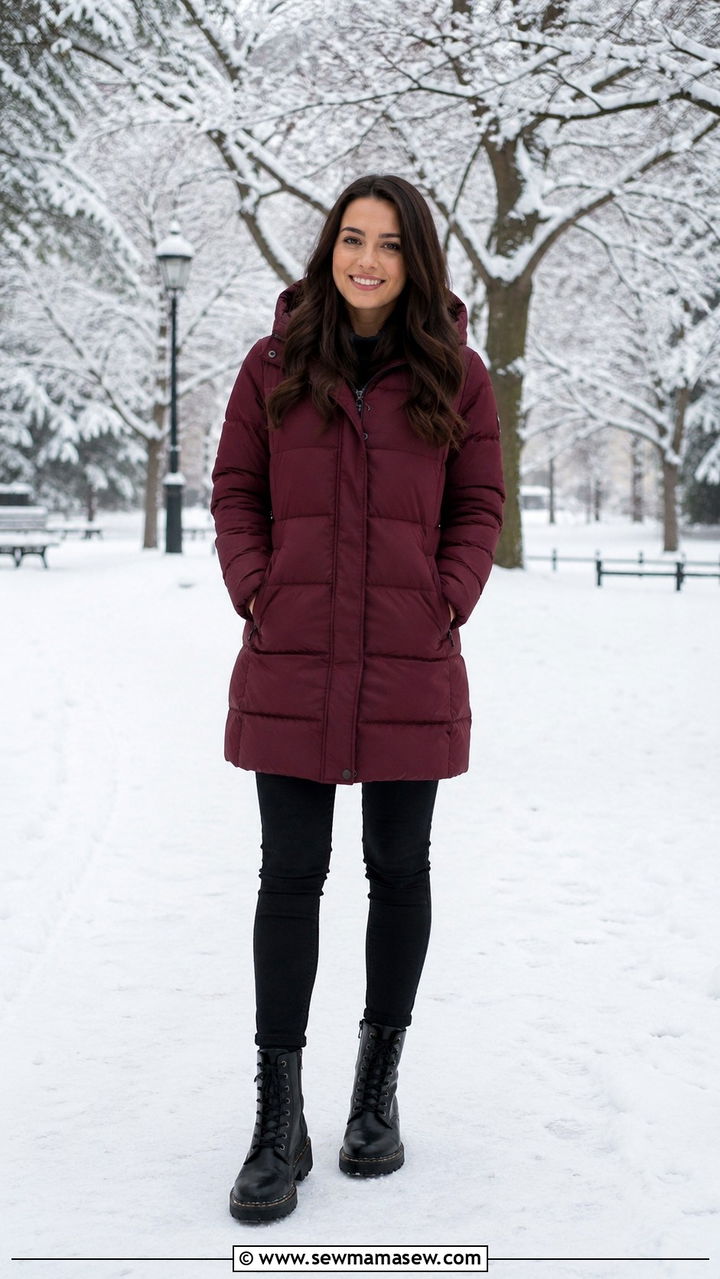 Claret Cardigan And Grey Trousers - 40 All claret outfit ideas