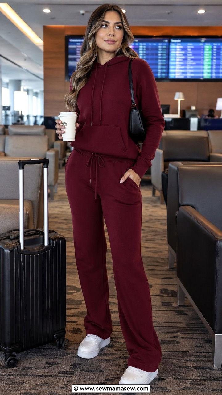 Claret Track Pants And Hoodie - 40 All claret outfit ideas