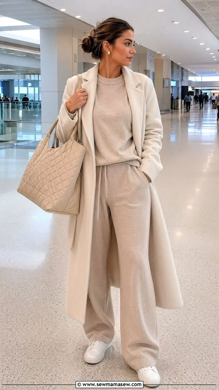 Clean girl airport travel outfit - 35 Clean girl aesthetic outfit ideas