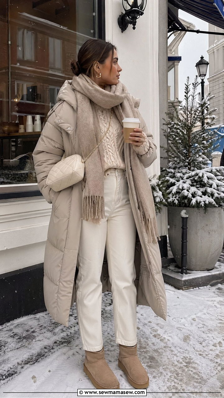Clean girl winter coffee run outfit - 35 Clean girl aesthetic outfit ideas