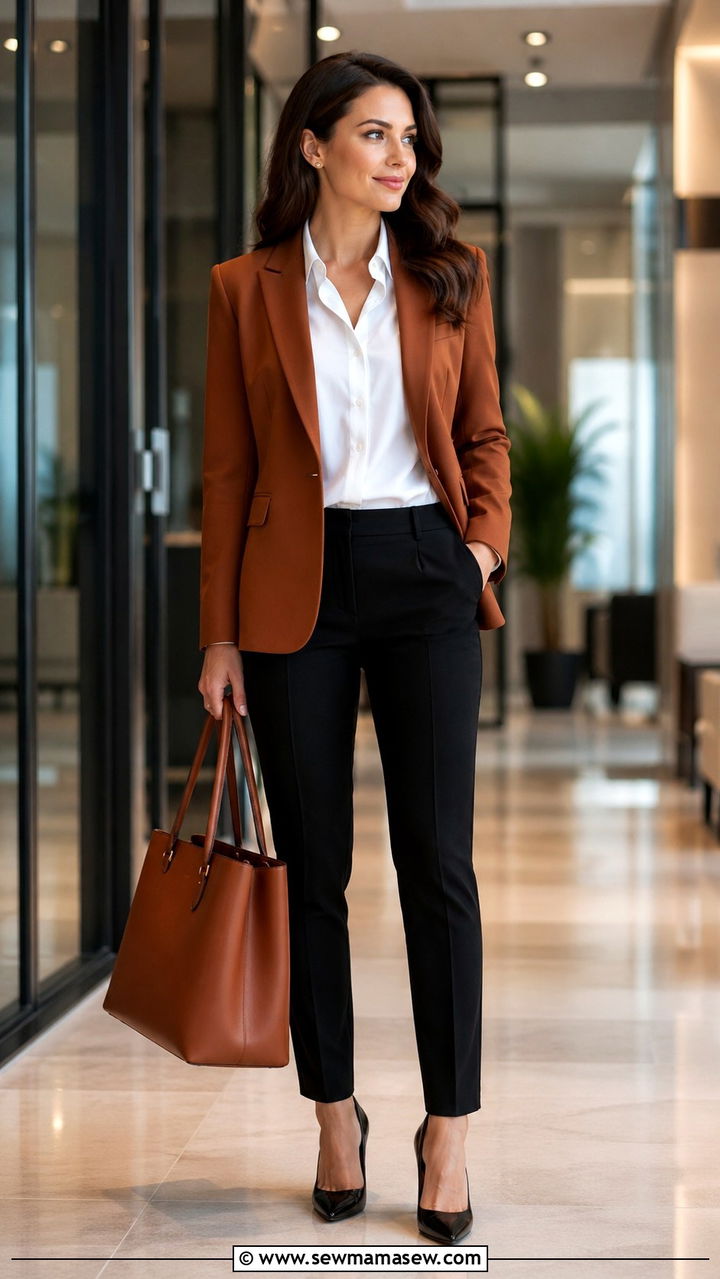 Cognac Jumpsuit With Strappy Sandals Outfit - 40 All cognac outfit ideas