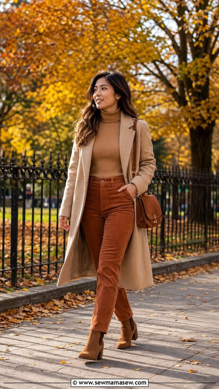 Corduroy pants outfit for petite - 35 Petite outfit ideas hacks