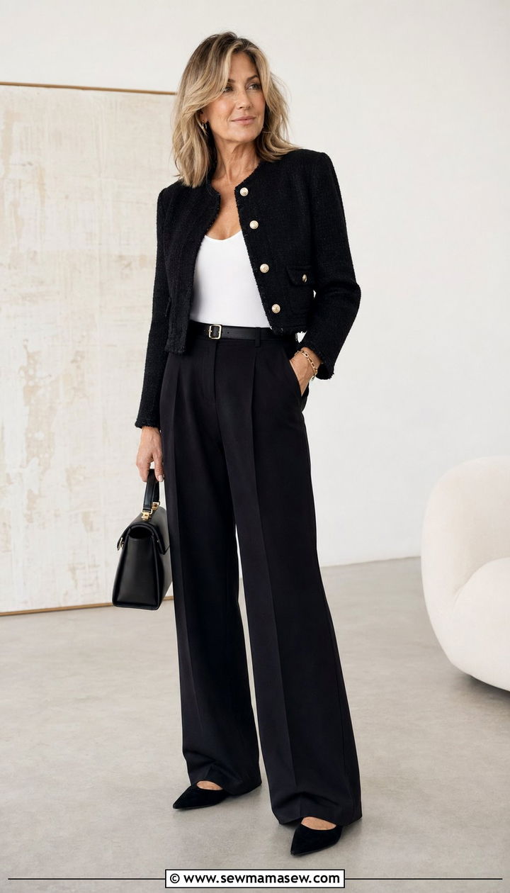Cropped Jacket Outfit Women Over 40 - 30 Best jackets for women over 40
