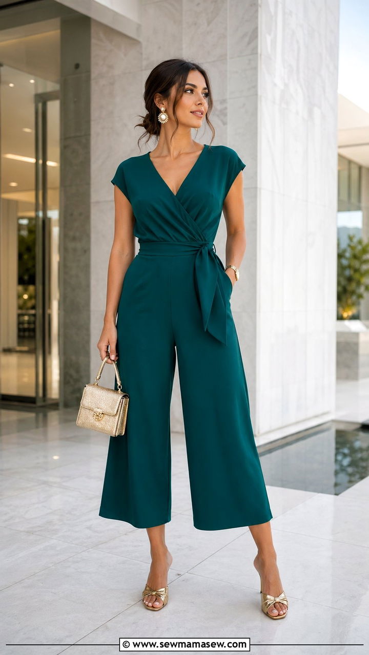 Culotte Jumpsuit Wedding Guest Outfit - 30 Wedding guest outfits with jumpsuit