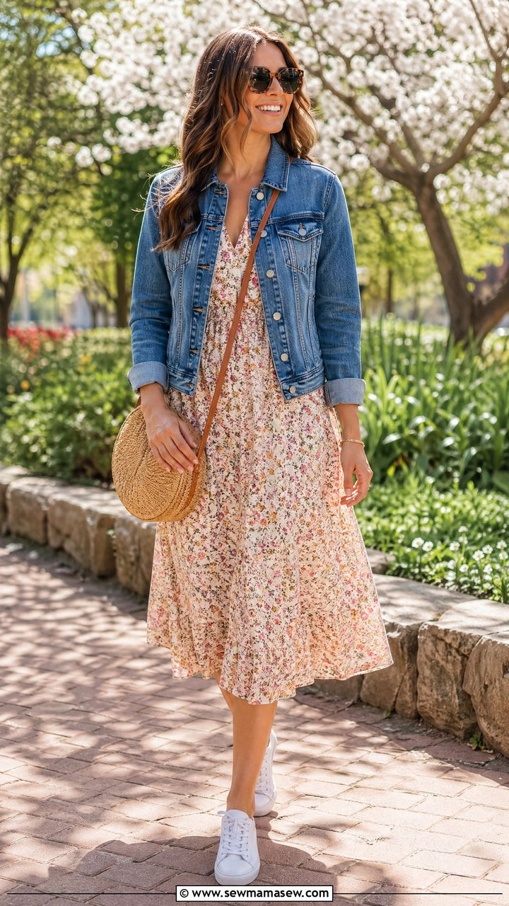 Denim Jacket Outfit - 35 Spring wardrobe staples